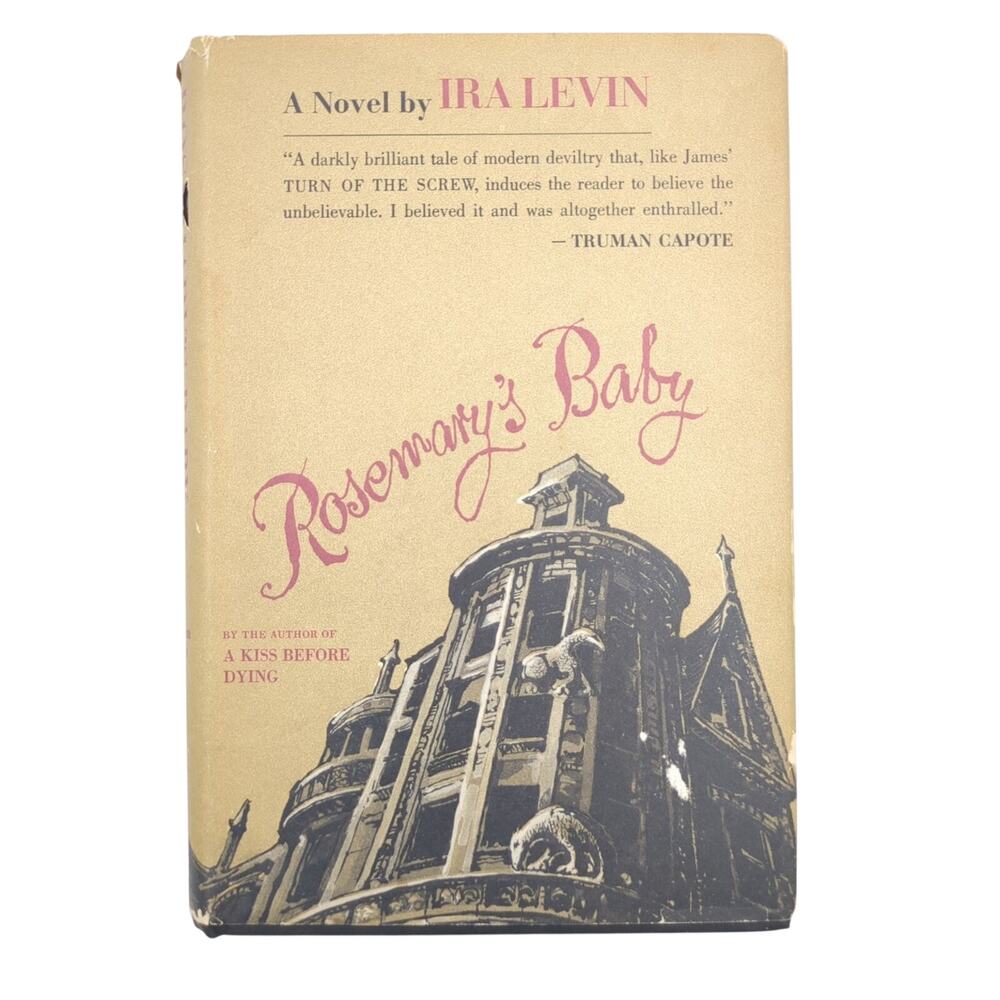 Rosemary's Baby Ira Levin 1967 Book Club Edition Horror Suspense Random House HC